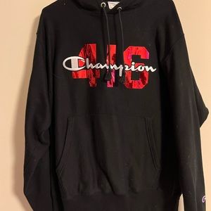 Worn once champion 416 hoodie 🫶